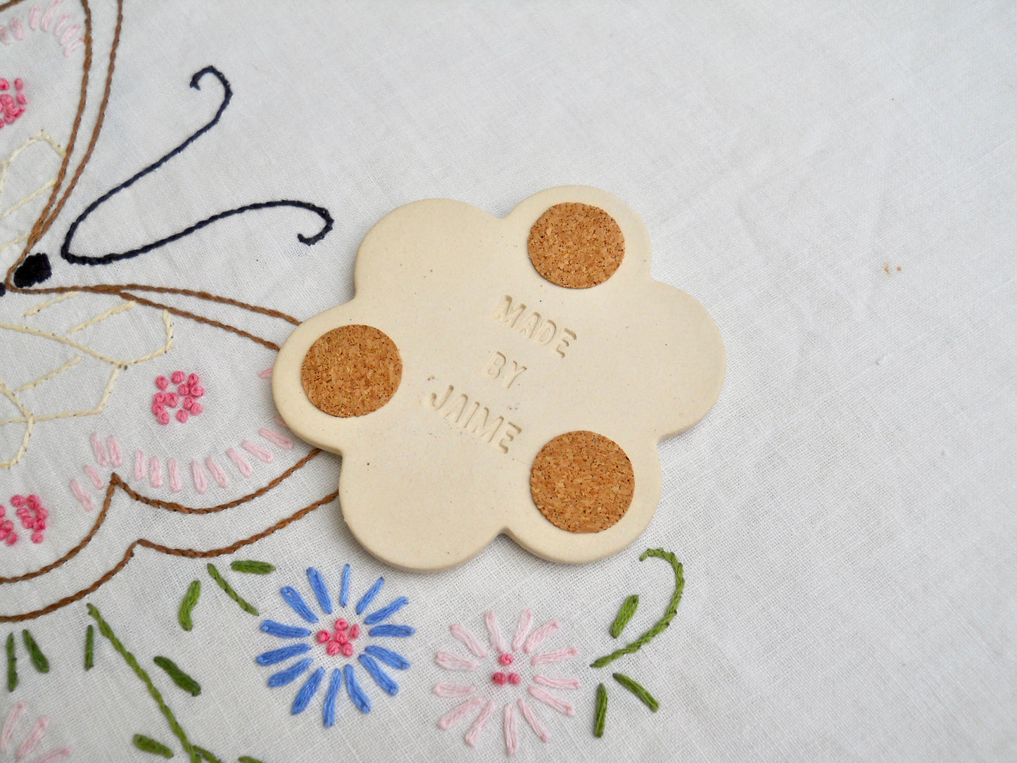 Sherbet Floral Coaster