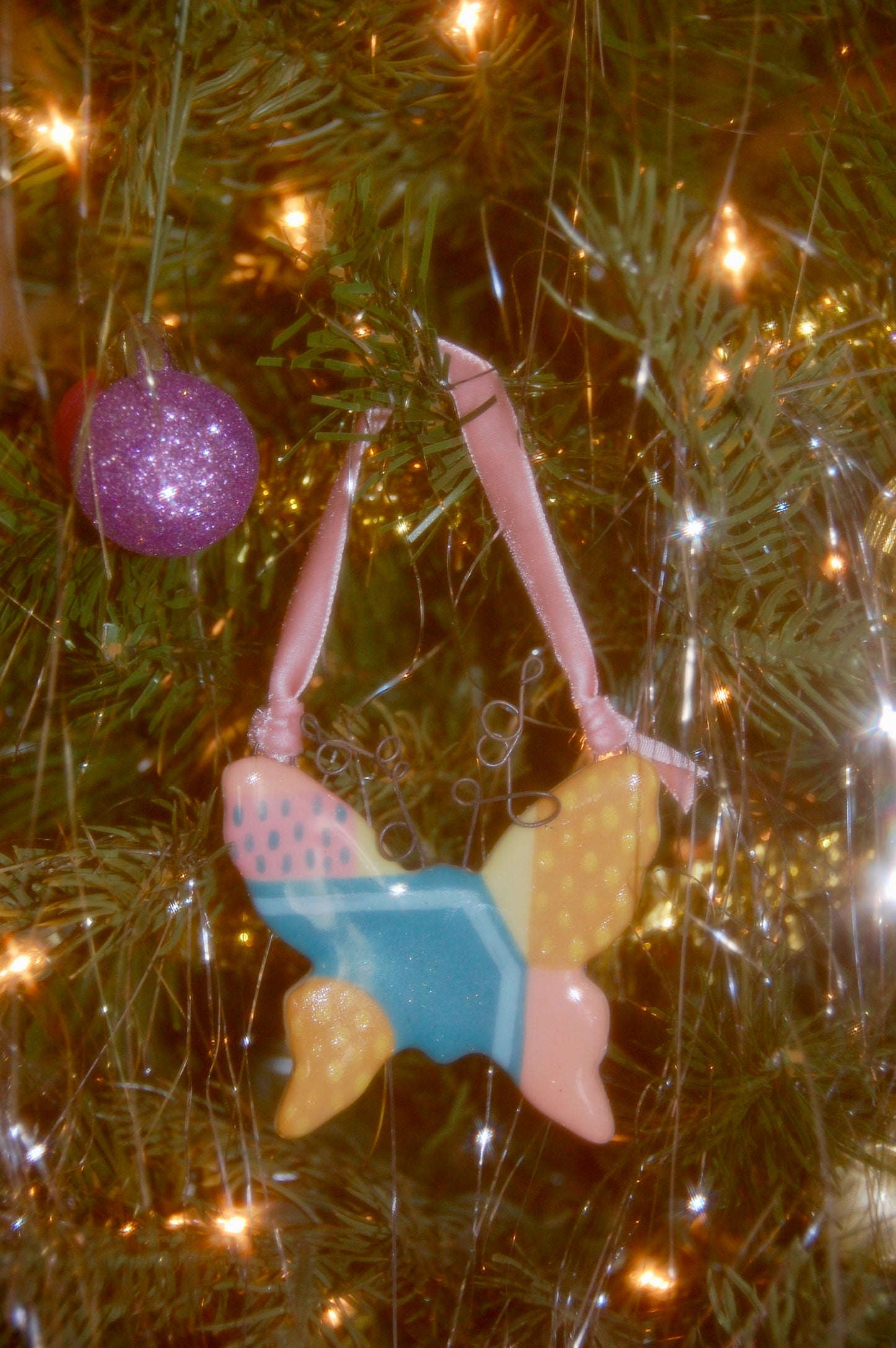 Taylor Pattern No.3 Butterfly Ornament