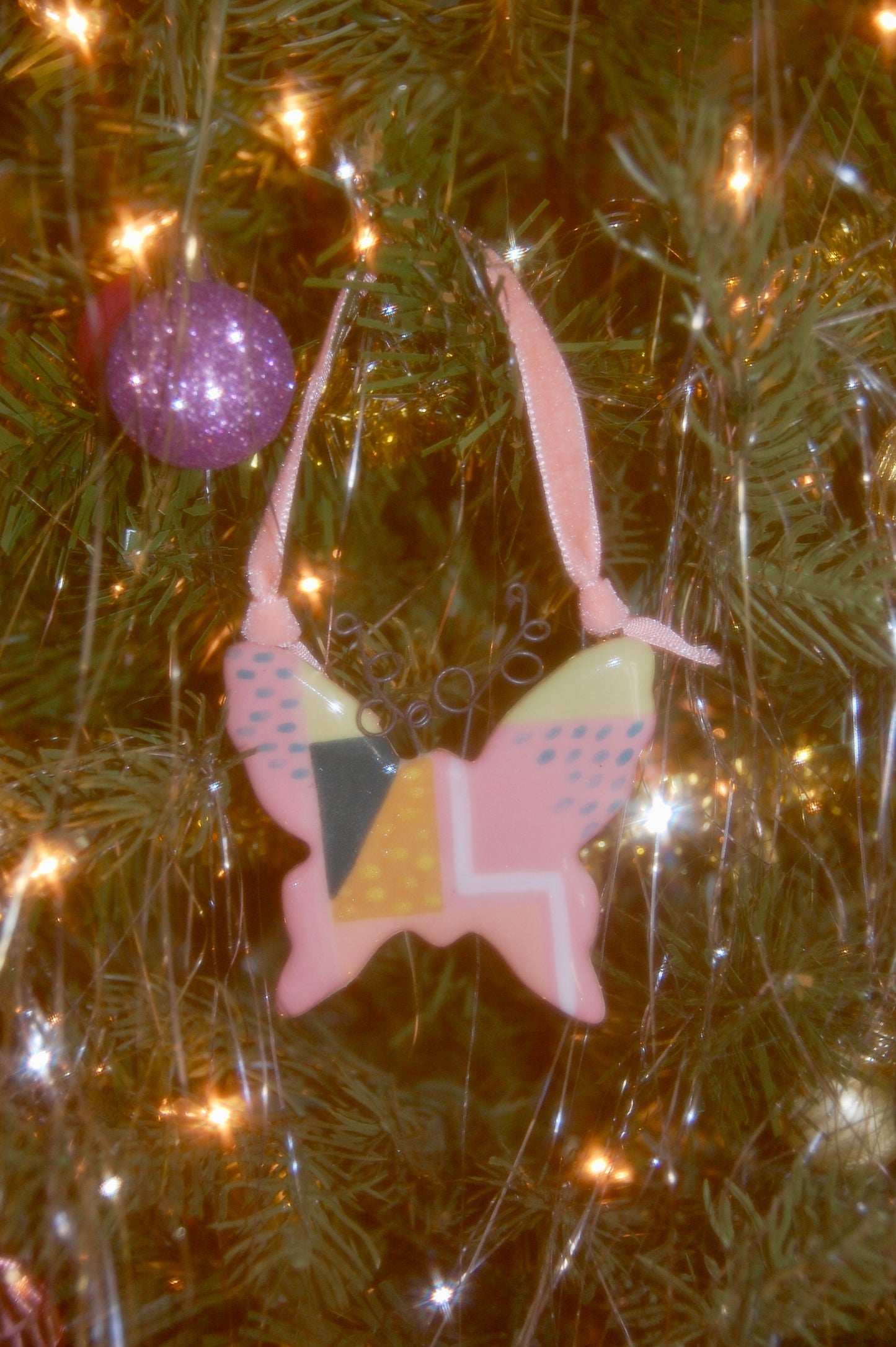 Taylor Pattern No.2 Butterfly Ornament