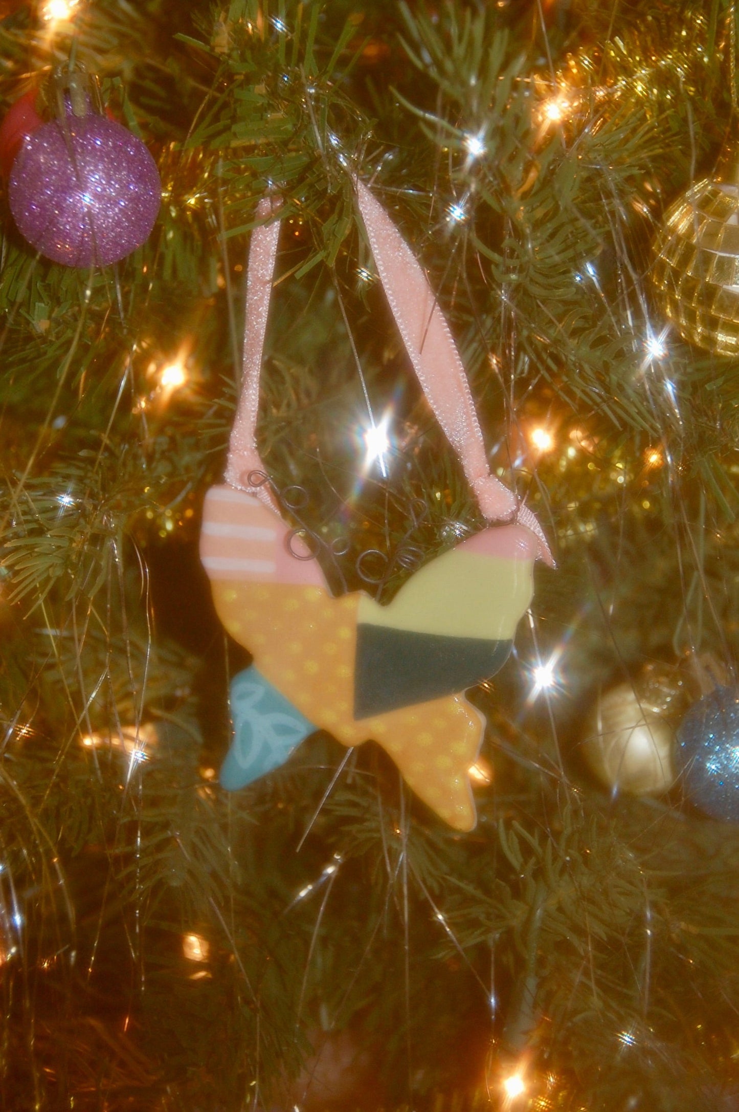 Taylor Pattern No.4 Butterfly Ornament