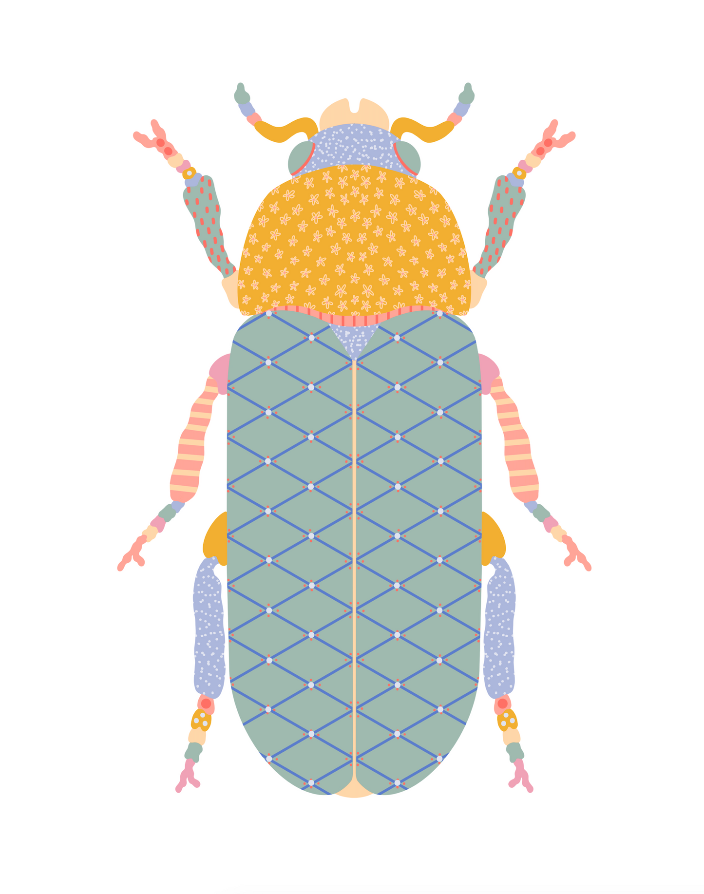 Beetle No. 6 Art Print