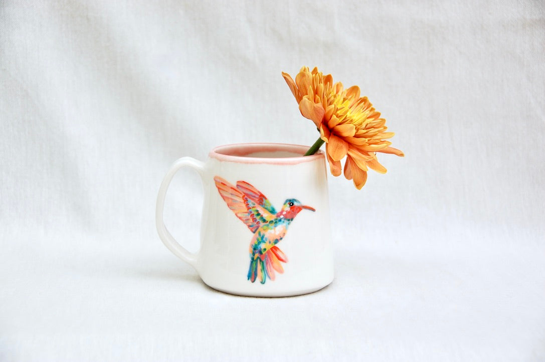 Custom Hummingbird Mug