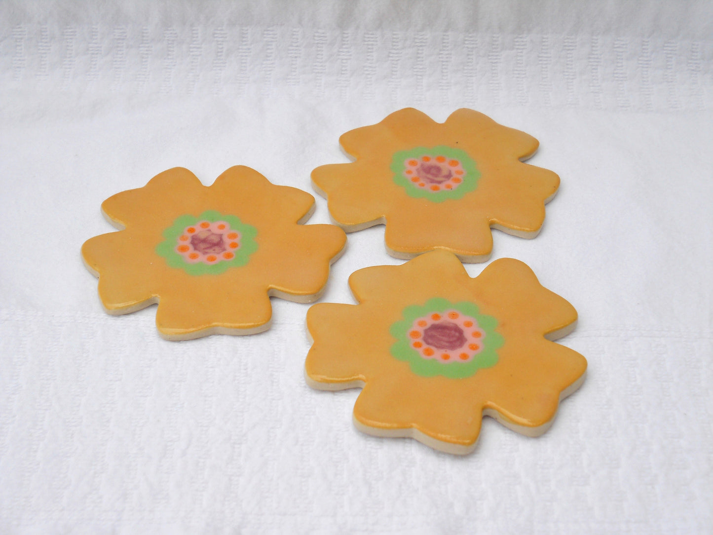 Yellow Flower Coaster