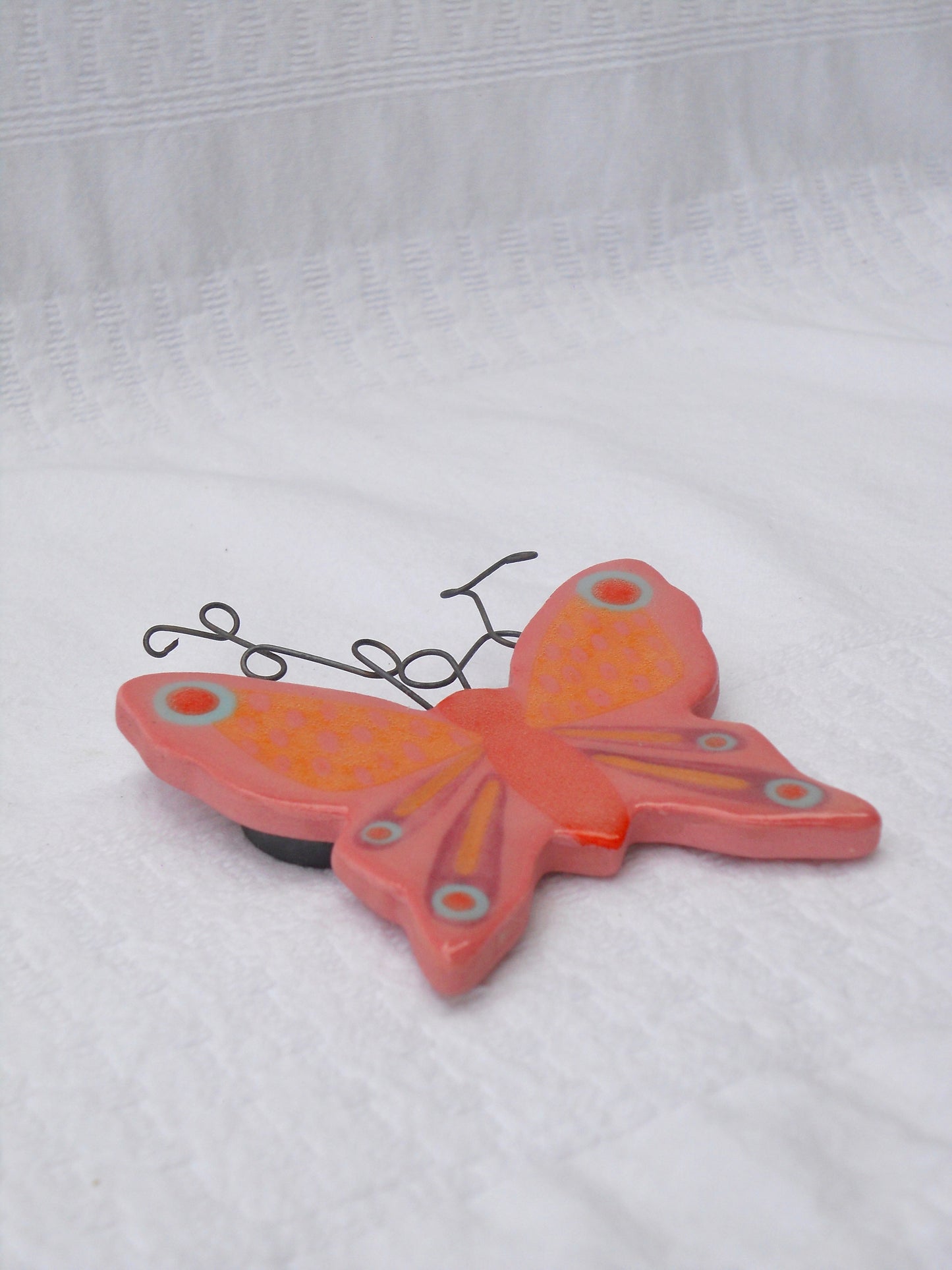 Orange Butterfly Magnet