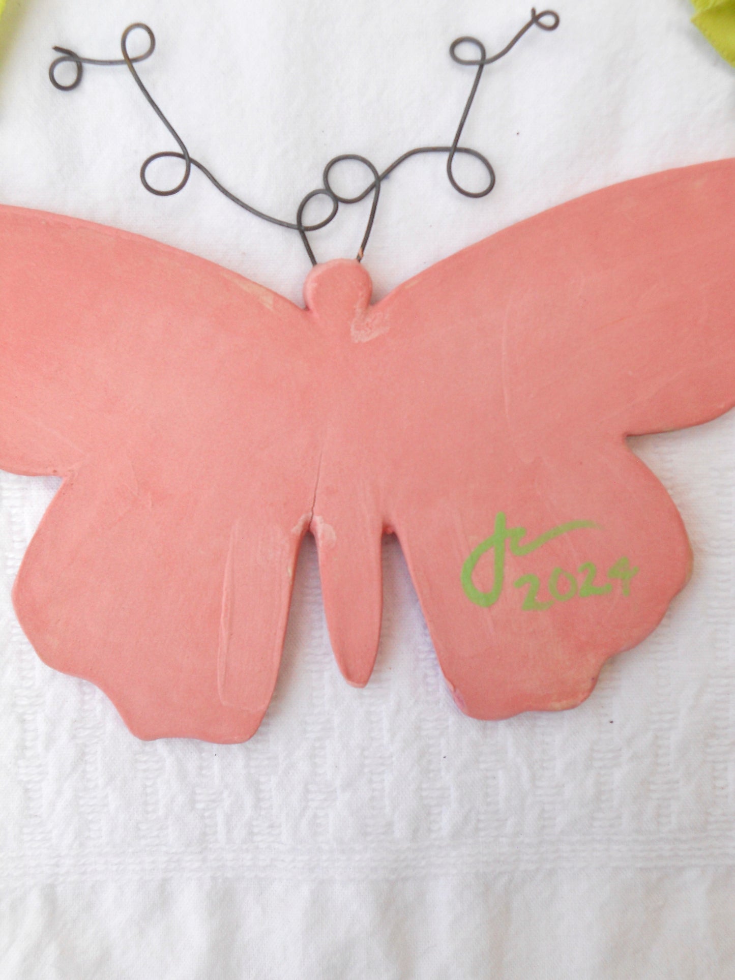 Pink Butterfly Wall Hanging