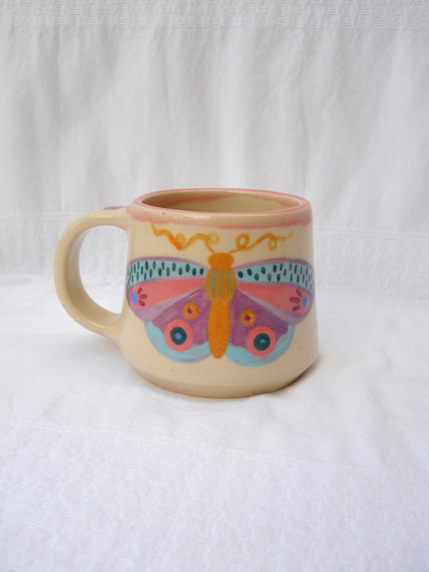 Lilac Butterfly Mug