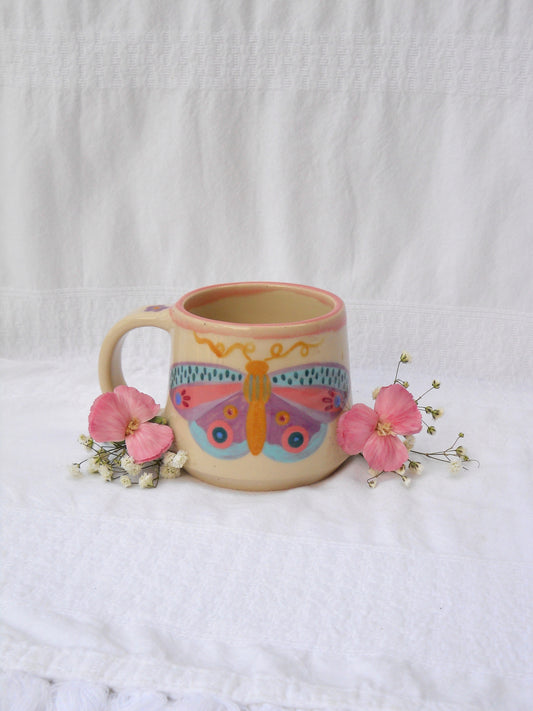 Lilac Butterfly Mug