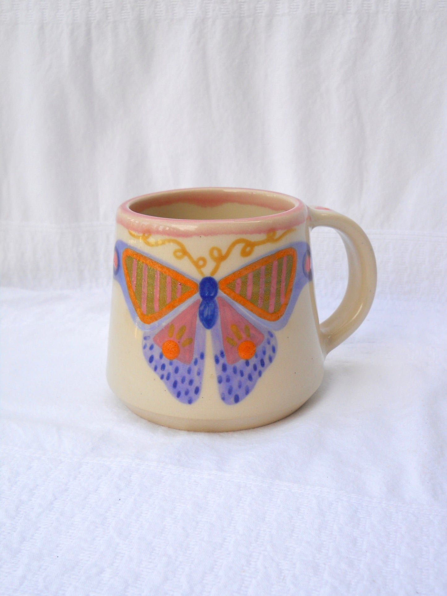 Purple Butterfly Mug