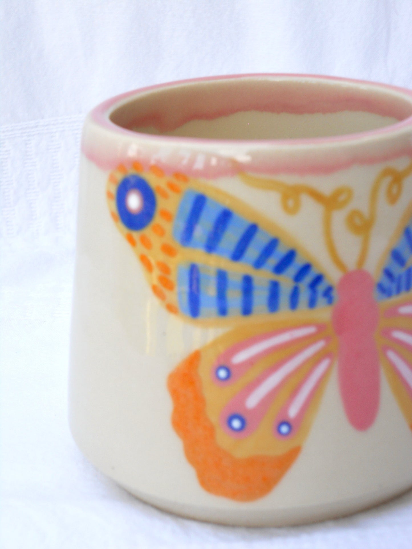 Yellow Butterfly Mug