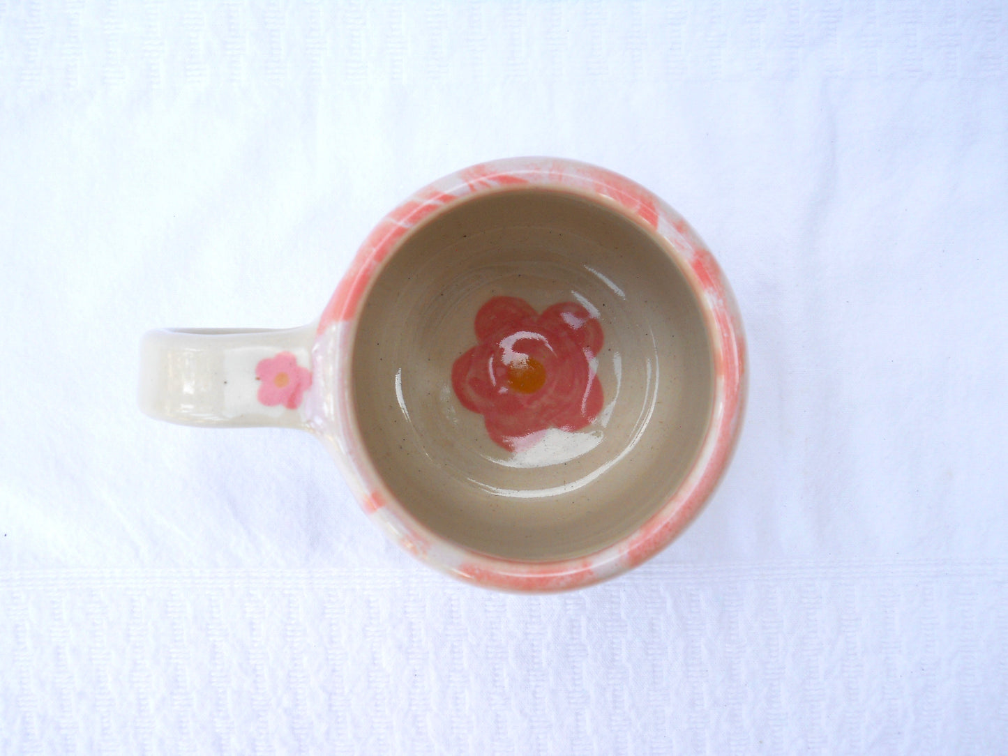 Pink Butterfly Mug