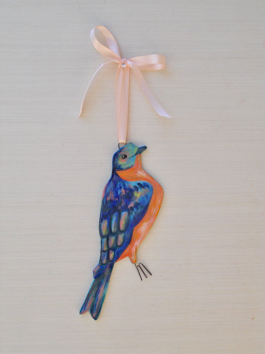 Blue Bird #1 Wall Hanging