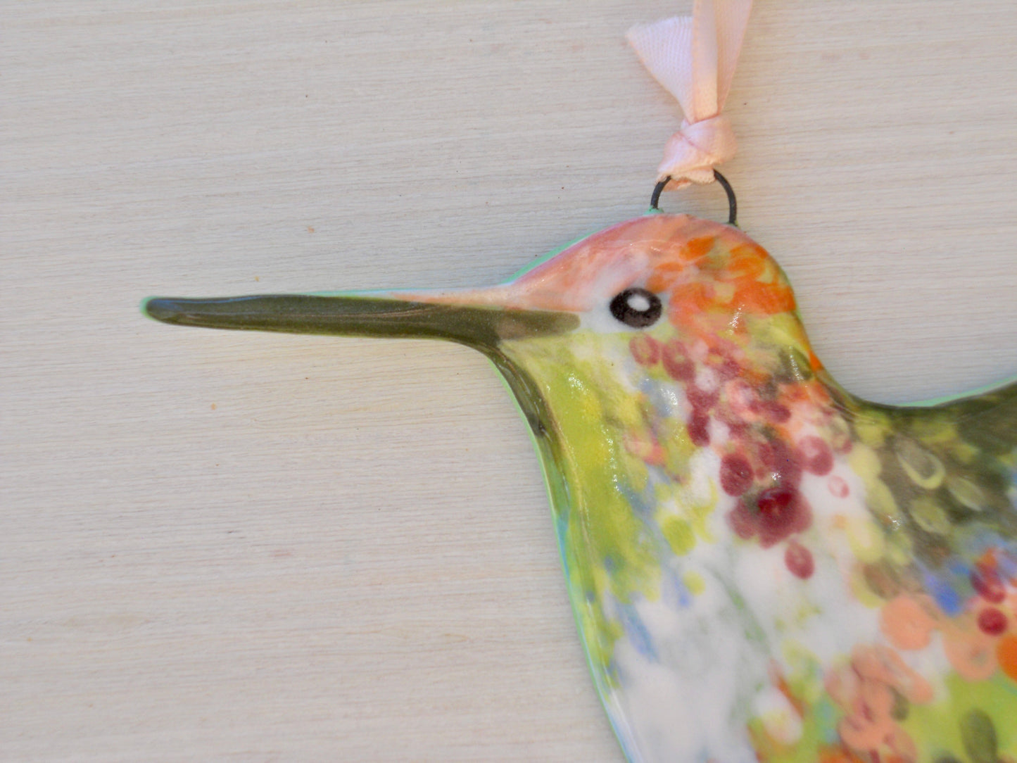 Green Hummingbird Wall Hanging