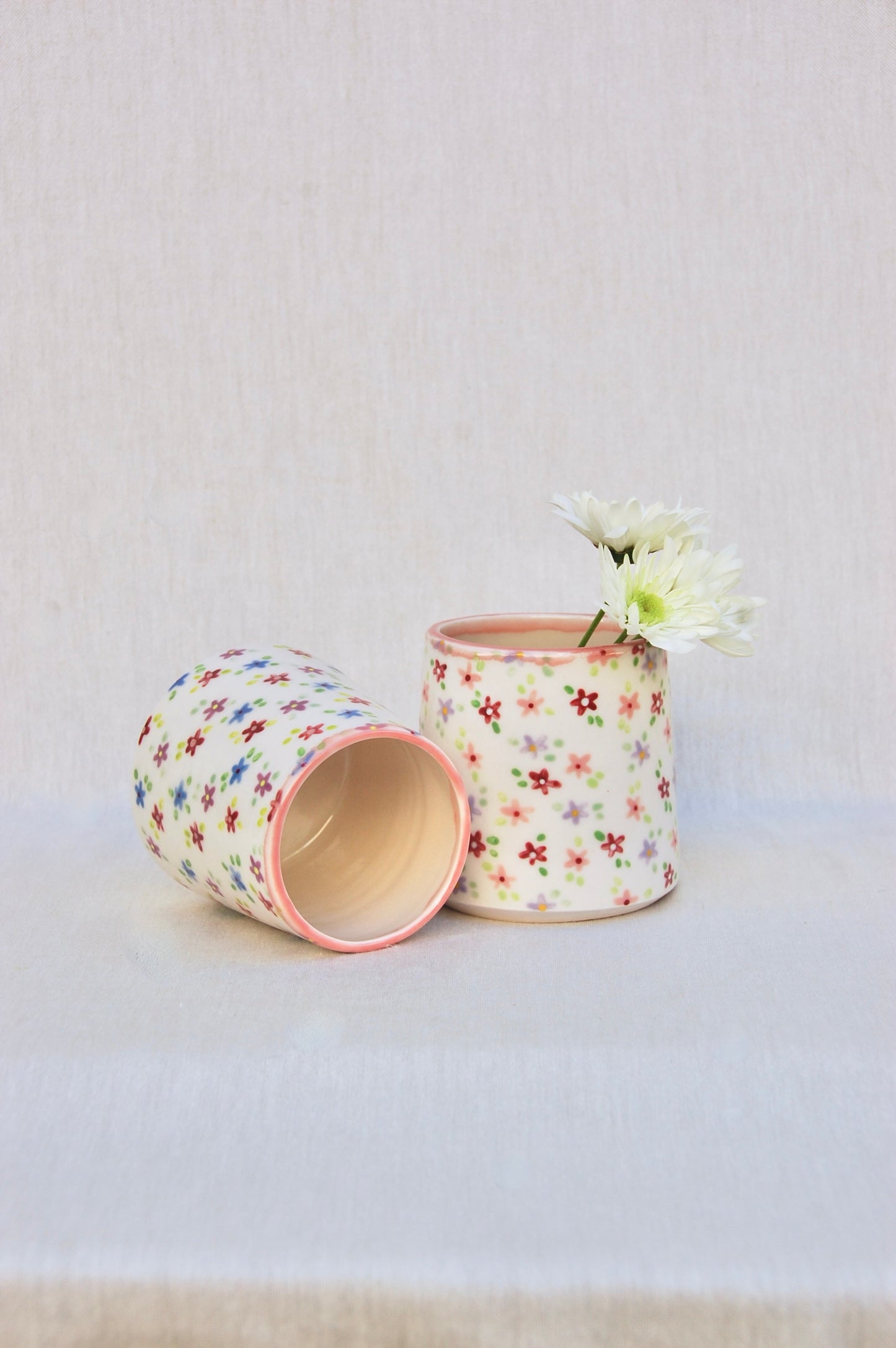 Custom Flower Mug