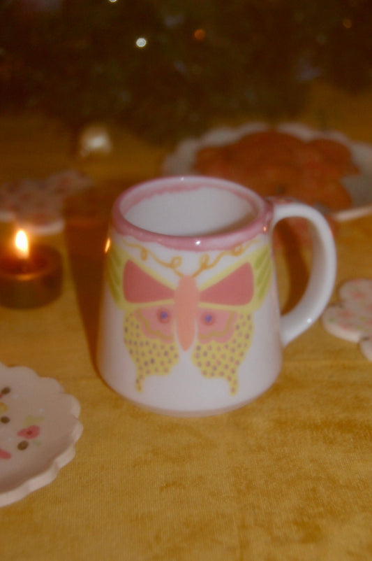 Yellow Butterfly Mug