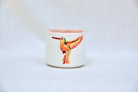 Orange Hummingbird Cup