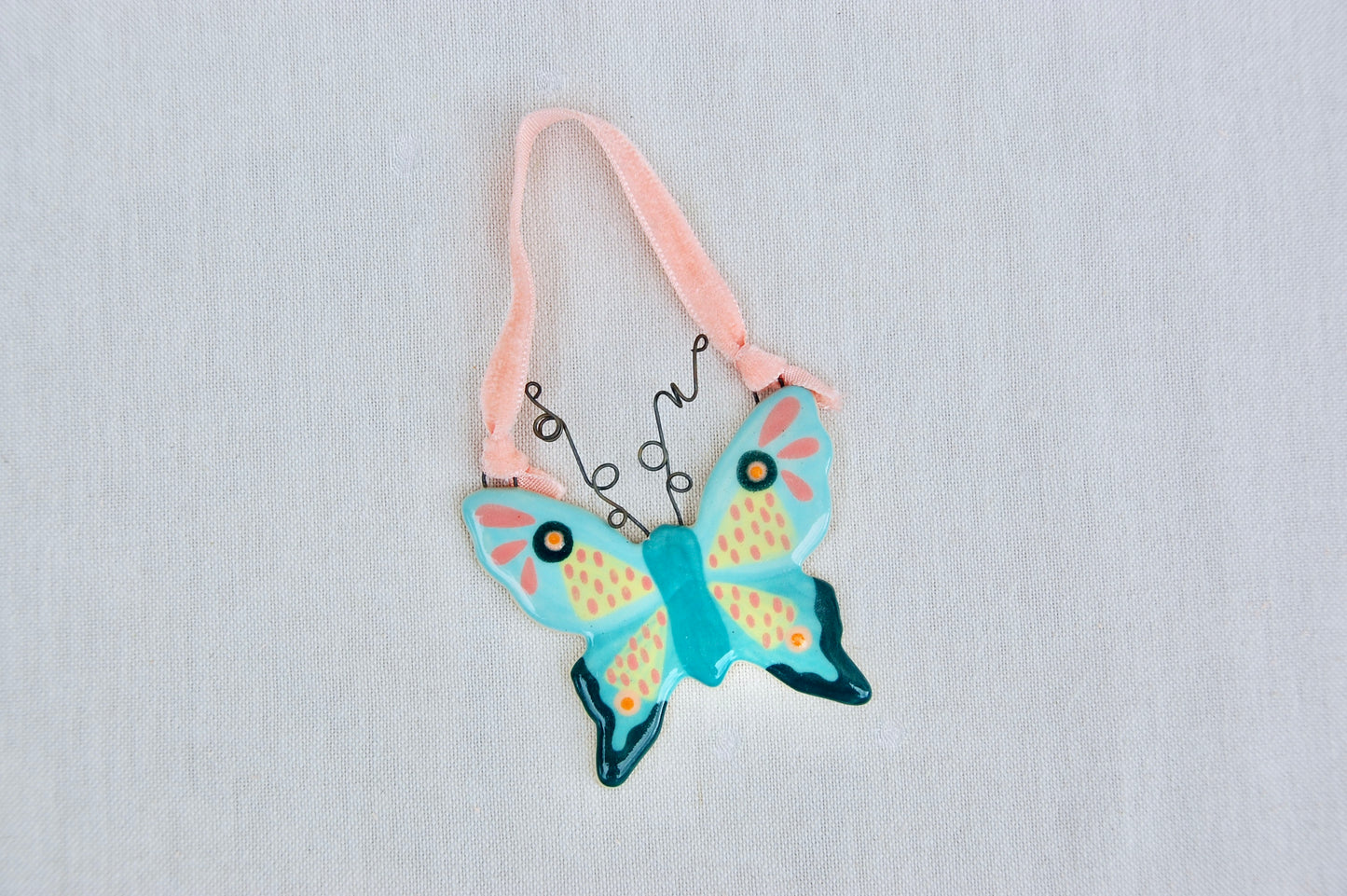 Blue Butterfly Ornament