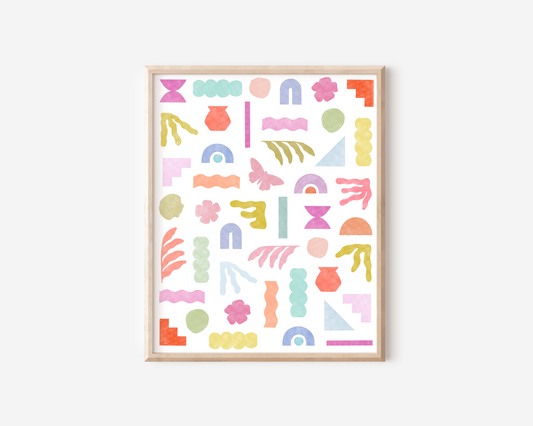 Made by Jaime Pattern Art Print